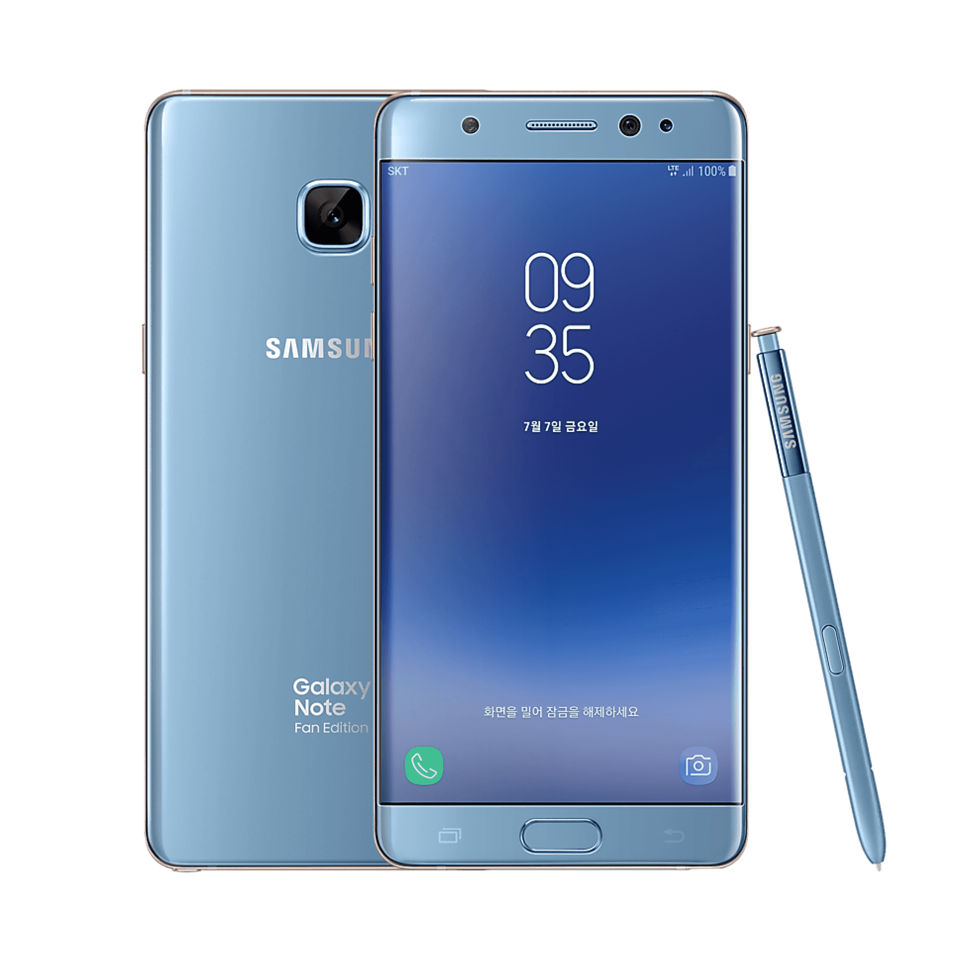 Samsung Galaxy Note FE - 64 GB - Mavi